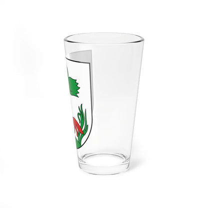 Coat of Arms of Borský Mikuláš (Slovakia) (Coat of Arms) Pint Glass 16oz - Go Mug Yourself