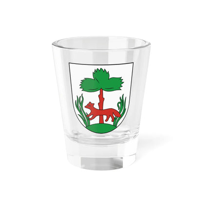 Coat of Arms of Borský Mikuláš (Slovakia) (Coat of Arms) Shot Glass 1.5oz 1.5oz - Go Mug Yourself
