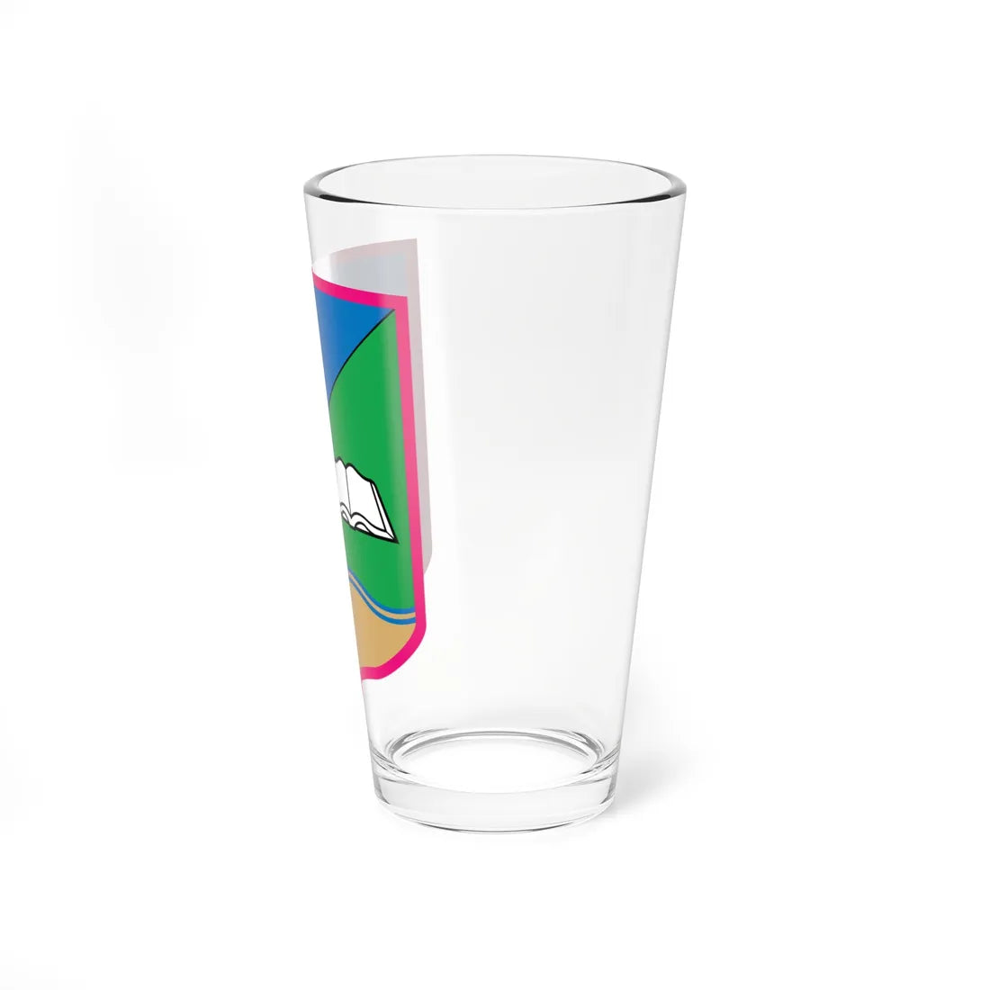 Coat of Arms of Borzna raion (Ukraine) (Coat of Arms) Pint Glass 16oz - Go Mug Yourself