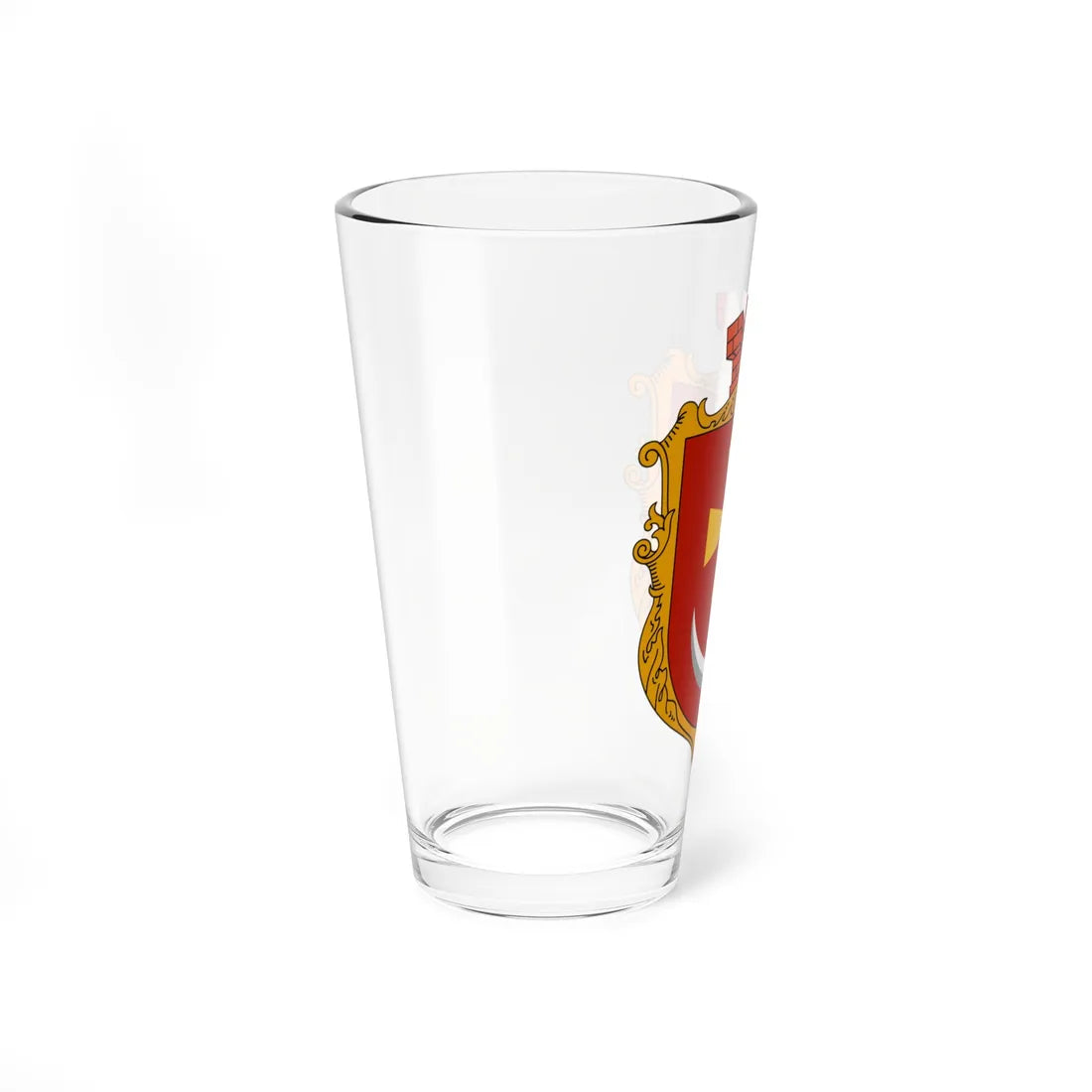 Coat of arms of Borzna (Ukraine) (Coat of Arms) Pint Glass 16oz - Go Mug Yourself