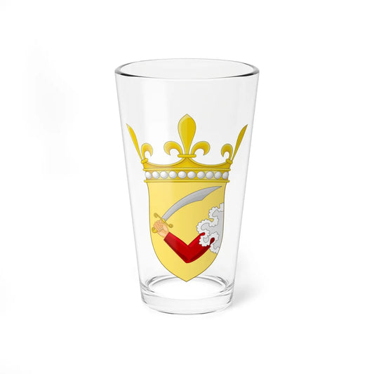 Coat of arms of Bosnia and Herzegovina 1889-1918 (Bosnia and Herzegovina) (Coat of Arms) Pint Glass 16oz 16oz - Go Mug Yourself