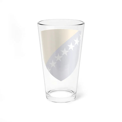 Coat of arms of Bosnia and Herzegovina - Pint Glass 16oz-Go Mug Yourself