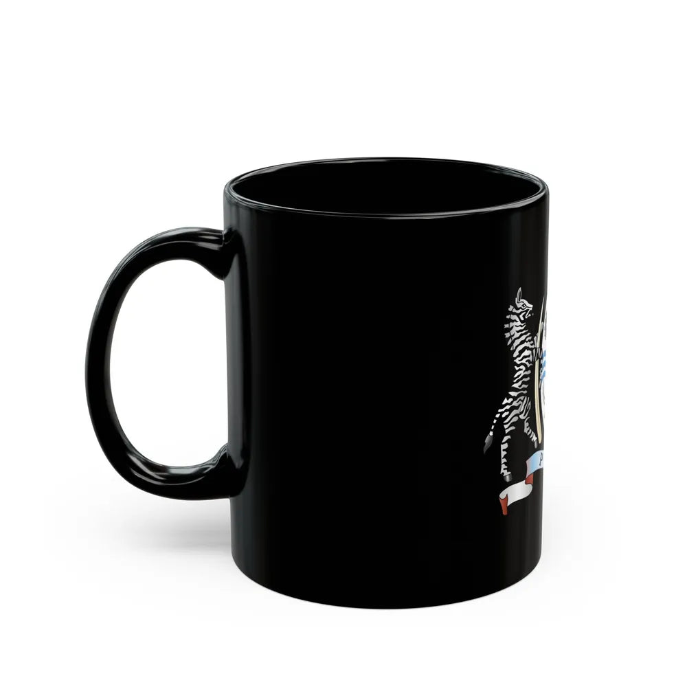 Coat of arms of Botswana - Black Coffee Mug-Go Mug Yourself