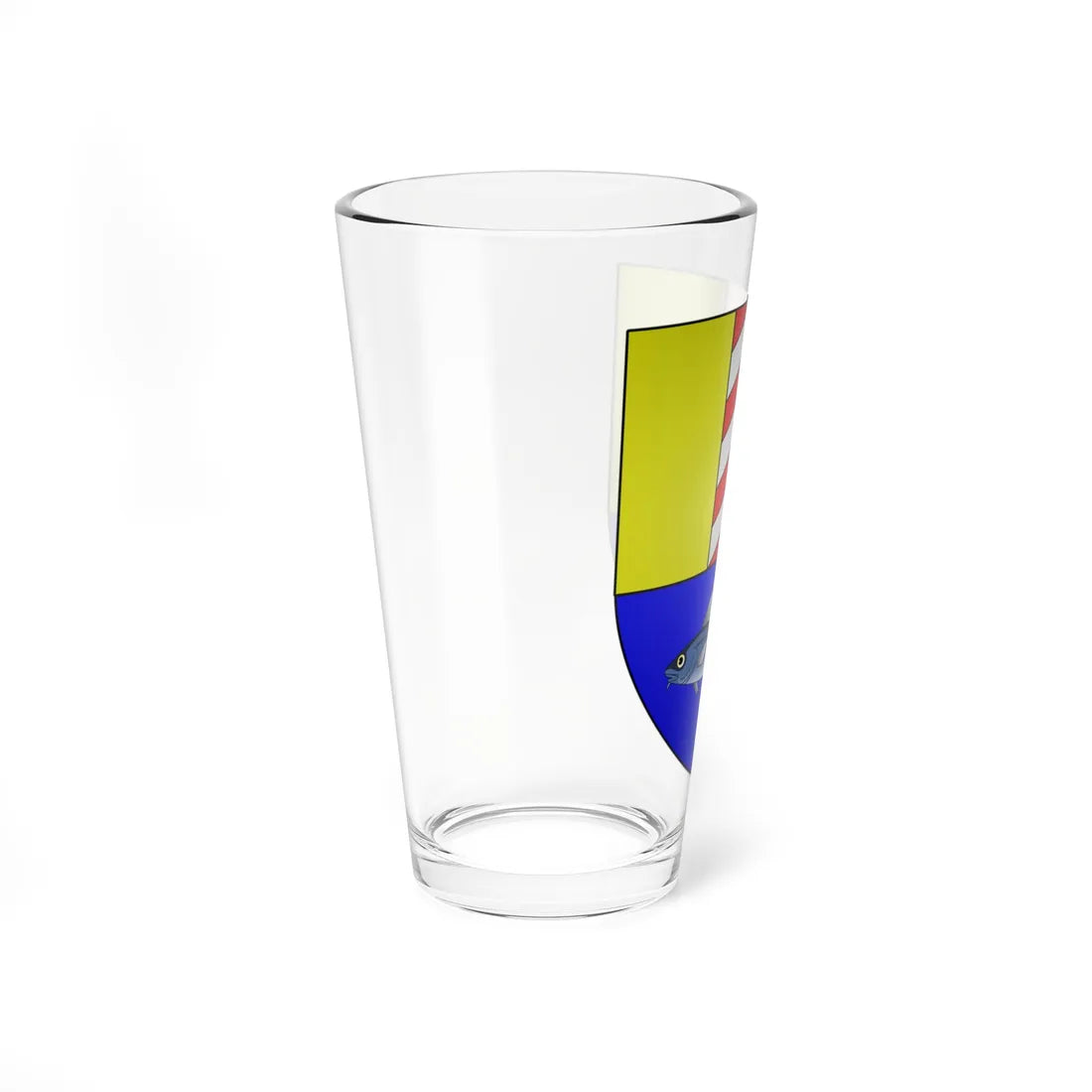 Coat of arms of Boudry (Switzerland) (Coat of Arms) Pint Glass 16oz - Go Mug Yourself