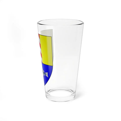 Coat of arms of Boudry (Switzerland) (Coat of Arms) Pint Glass 16oz - Go Mug Yourself