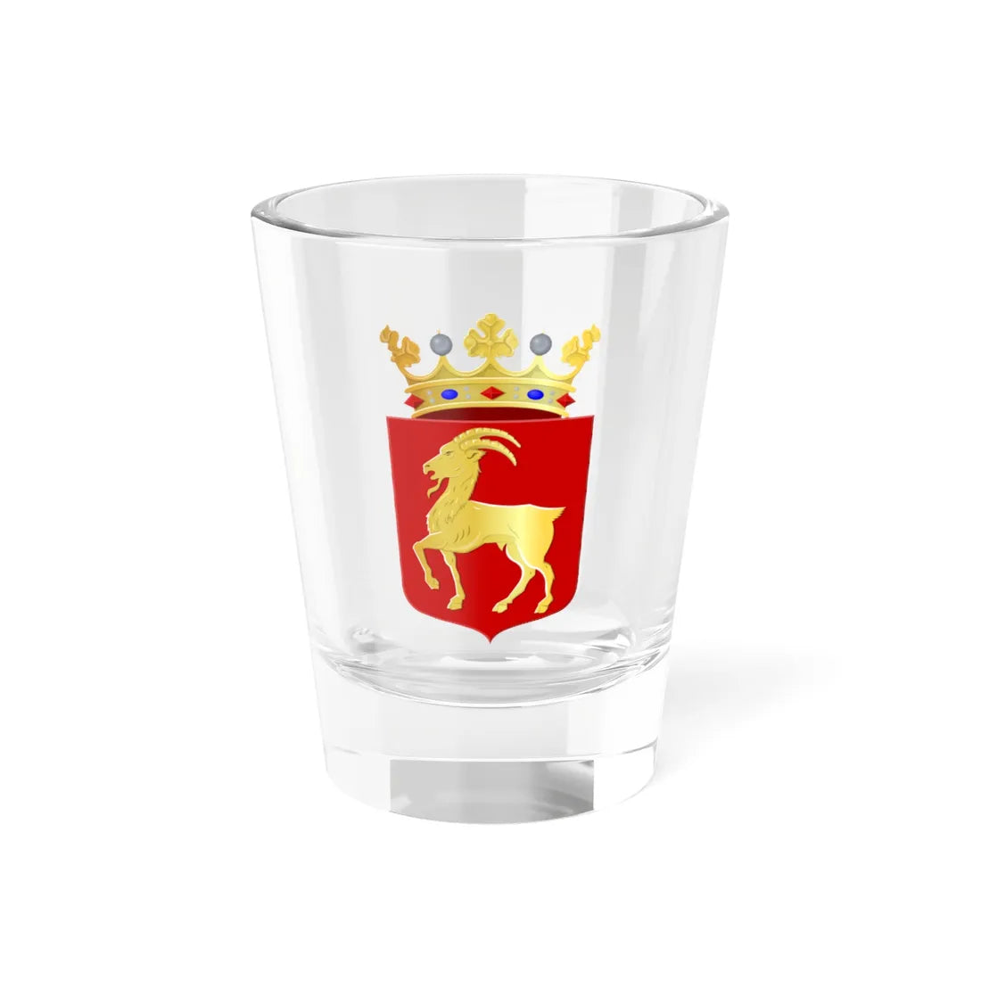 Coat of arms of Boxmeer (Netherlands) (Coat of Arms) Shot Glass 1.5oz 1.5oz - Go Mug Yourself