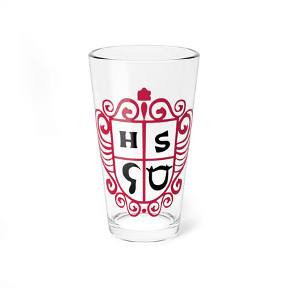 Coat of arms of Braslovce (Slovenia) (Coat of Arms) Pint Glass 16oz 16oz - Go Mug Yourself