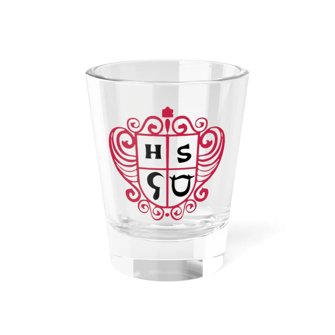 Coat of arms of Braslovce (Slovenia) (Coat of Arms) Shot Glass 1.5oz 1.5oz - Go Mug Yourself