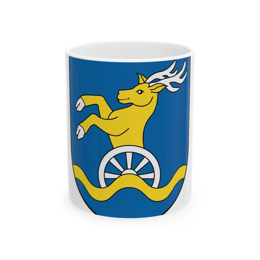 Coat Of Arms Of Bratislava Region (Slovakia) White Coffee Mug 11oz - Go Mug Yourself