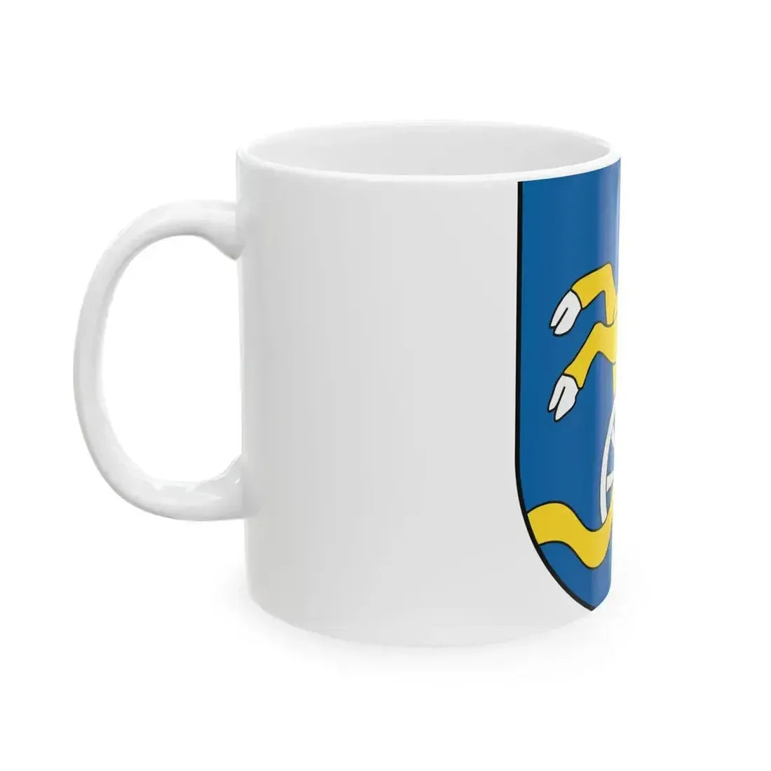 Coat Of Arms Of Bratislava Region (Slovakia) White Coffee Mug - Go Mug Yourself