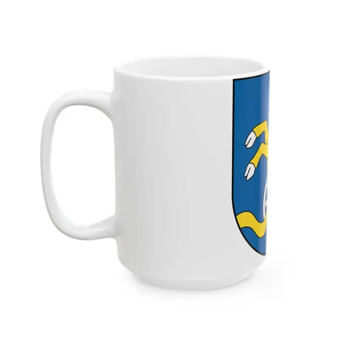 Coat Of Arms Of Bratislava Region (Slovakia) White Coffee Mug - Go Mug Yourself