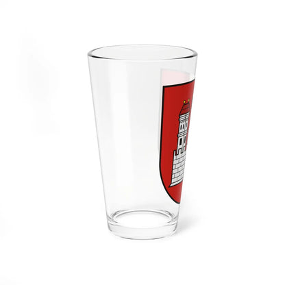 Coat of Arms of Bratislava (Slovakia) (Coat of Arms) Pint Glass 16oz - Go Mug Yourself