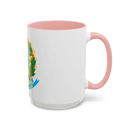 Coat of arms of Brazil - Accent Coffee Mug - Go Mug Yourself
