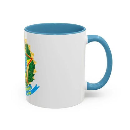 Coat of arms of Brazil - Accent Coffee Mug - Go Mug Yourself