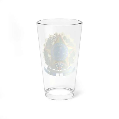 Coat of arms of Brazil - Pint Glass 16oz - Go Mug Yourself