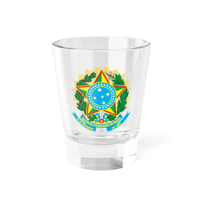 Coat of arms of Brazil - Shot Glass 1.5oz 1.5oz - Go Mug Yourself