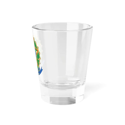 Coat of arms of Brazil variant 2 (Brazil) (Coat of Arms) Shot Glass 1.5oz - Go Mug Yourself