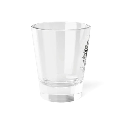 Coat of arms of Brazil variant BW from STF (Brazil) (Coat of Arms) Shot Glass 1.5oz - Go Mug Yourself