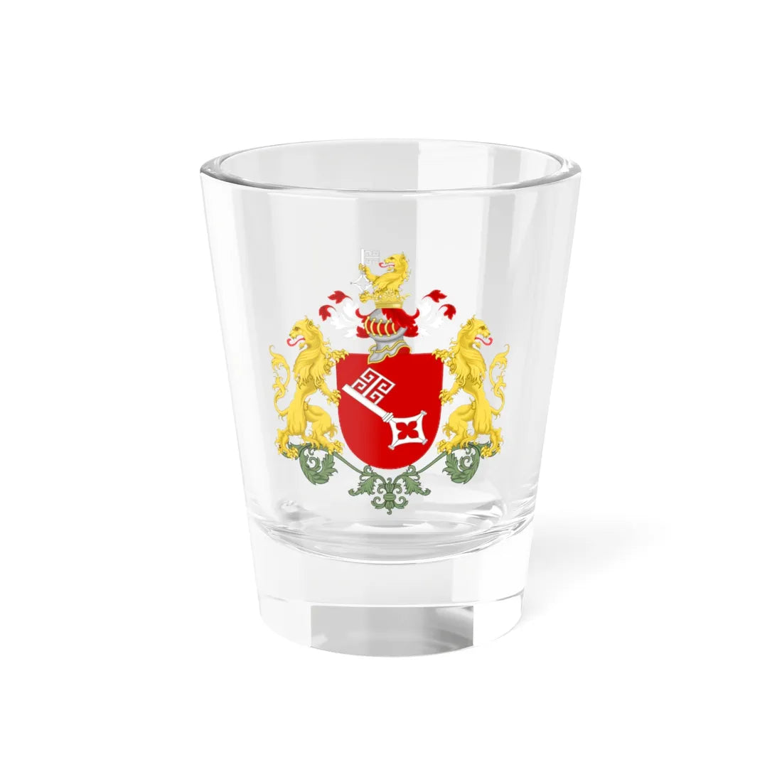 Coat of Arms of Bremen (Germany) (Coat of Arms) Shot Glass 1.5oz 1.5oz - Go Mug Yourself