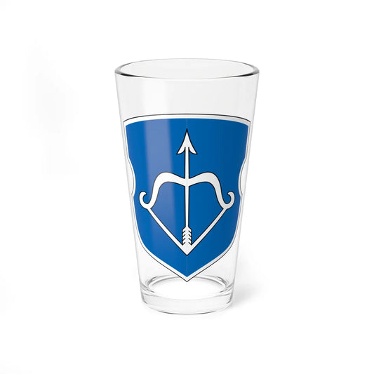 Coat of Arms of Brest Belarus (Belarus) (Coat of Arms) Pint Glass 16oz 16oz - Go Mug Yourself