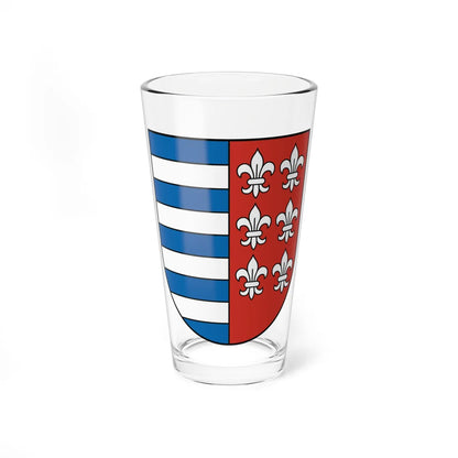 Coat of Arms of Brezno (Slovakia) (Coat of Arms) Pint Glass 16oz 16oz - Go Mug Yourself