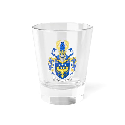 Coat of Arms of Brian Boyd Brazeau Canada (Canada) (Coat of Arms) Shot Glass 1.5oz 1.5oz - Go Mug Yourself