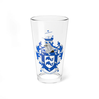 Coat of arms of Brighton and Hove (England) (Coat of Arms) Pint Glass 16oz 16oz - Go Mug Yourself