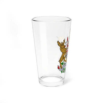 Coat of arms of British Columbia (Canada) (Coat of Arms) Pint Glass 16oz - Go Mug Yourself