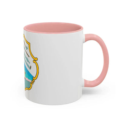 Coat of arms of British Honduras (1819-1907) - Accent Coffee Mug - Go Mug Yourself