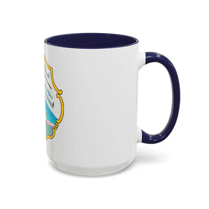 Coat of arms of British Honduras (1819-1907) - Accent Coffee Mug - Go Mug Yourself