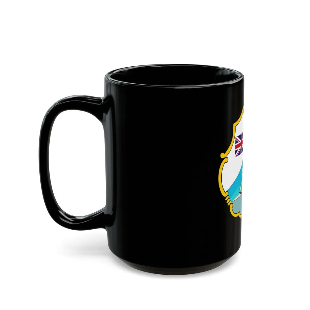 Coat of arms of British Honduras (1819-1907) - Black Coffee Mug-Go Mug Yourself