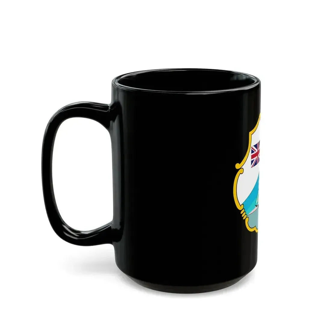 Coat of arms of British Honduras (1819-1907) - Black Coffee Mug - Go Mug Yourself