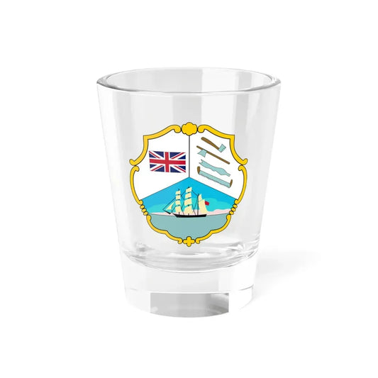 Coat of arms of British Honduras (1819-1907) - Shot Glass 1.5oz 1.5oz - Go Mug Yourself