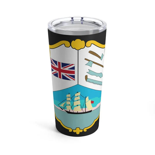 Coat of arms of British Honduras (1819-1907) - Tumbler 20oz 20oz - Go Mug Yourself