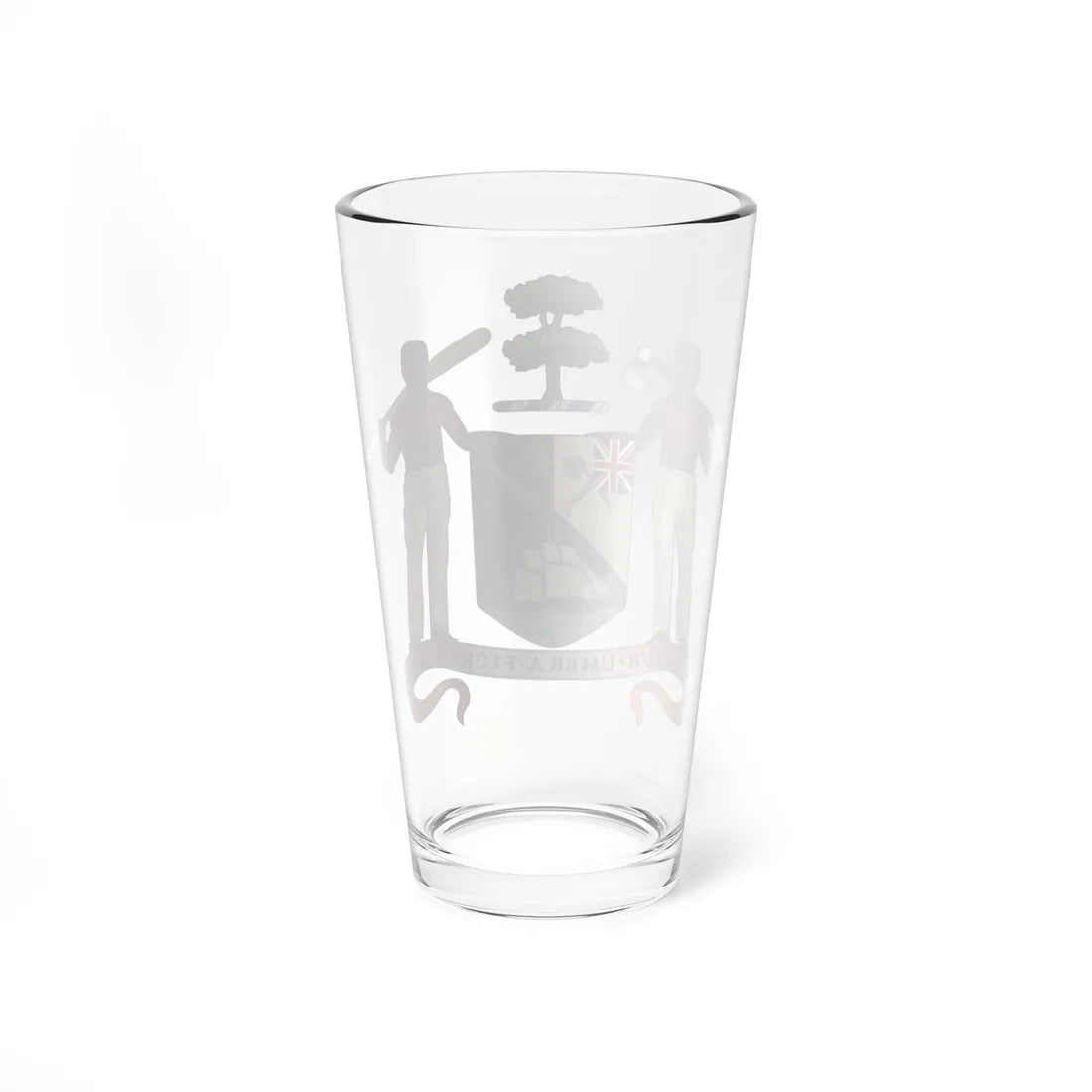 Coat of arms of British Honduras 1907-1967 (Belize) (Coat of Arms) Pint Glass 16oz - Go Mug Yourself