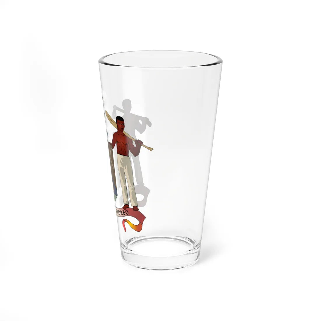 Coat of arms of British Honduras 1907-1967 (Belize) (Coat of Arms) Pint Glass 16oz - Go Mug Yourself