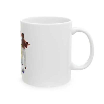 Coat of arms of British Honduras-Belize (1967-1981) - White Coffee Mug - Go Mug Yourself