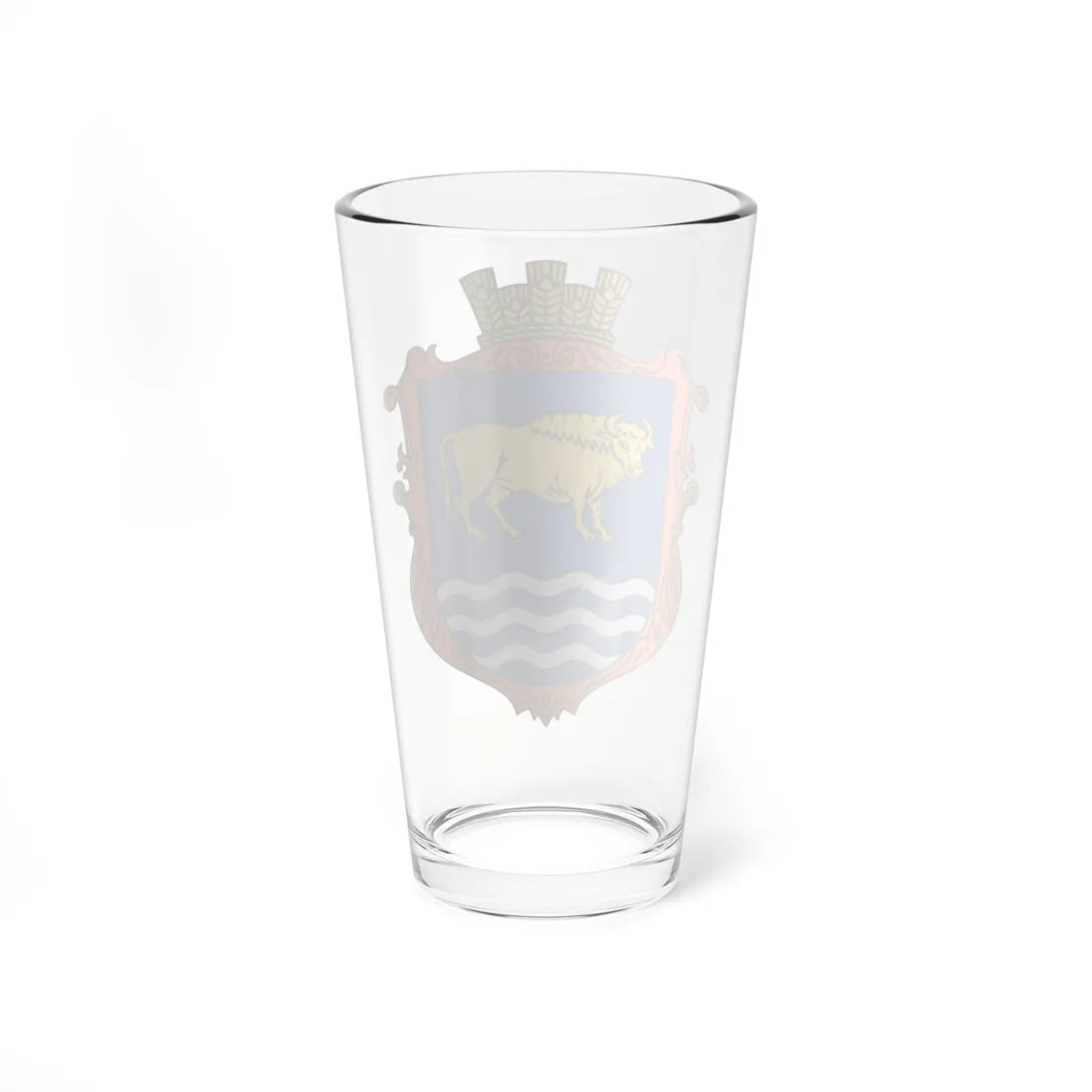 Coat of Arms of Brodky (Ukraine) (Coat of Arms) Pint Glass 16oz - Go Mug Yourself