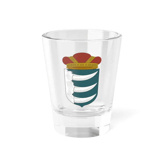 Coat of arms of Báthory family 1645 (Algeria) (Coat of Arms) Shot Glass 1.5oz 1.5oz - Go Mug Yourself