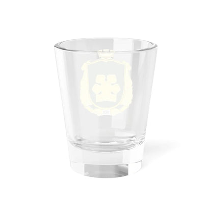 Coat of arms of Bucha (Ukraine) (Coat of Arms) Shot Glass 1.5oz - Go Mug Yourself