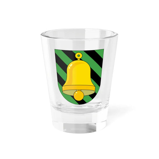 Coat of Arms of Buda-Kašalova Belarus (Belarus) (Coat of Arms) Shot Glass 1.5oz 1.5oz - Go Mug Yourself