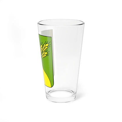 Coat of Arms of Budennovsky rayon Stavropol krai (Russia) (Coat of Arms) Pint Glass 16oz - Go Mug Yourself