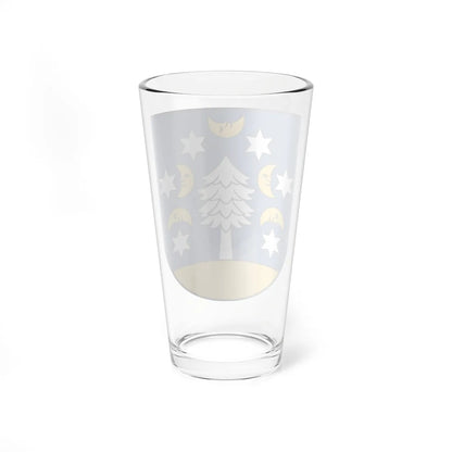 Coat of Arms of Budiš (Slovakia) (Coat of Arms) Pint Glass 16oz - Go Mug Yourself