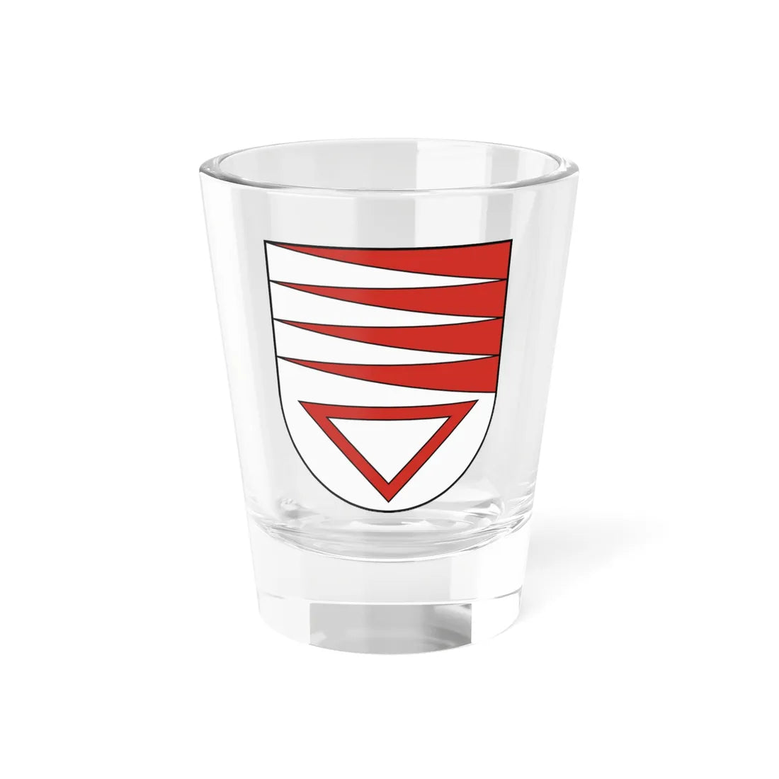 Coat of Arms of Budkovce (Slovakia) (Coat of Arms) Shot Glass 1.5oz 1.5oz - Go Mug Yourself