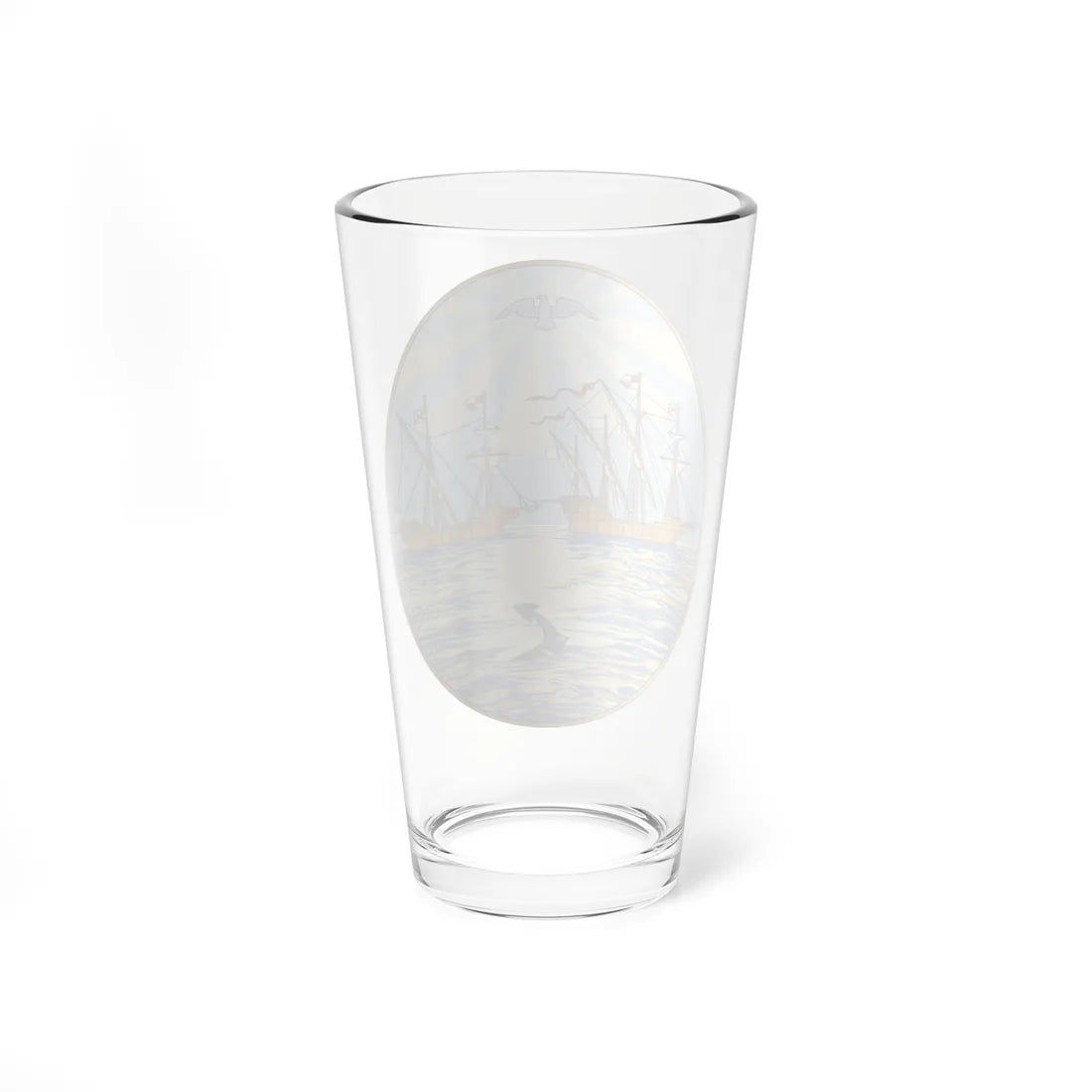 Coat of Arms of Buenos Aires 1649 (Equatorial Guinea) (Coat of Arms) Pint Glass 16oz - Go Mug Yourself