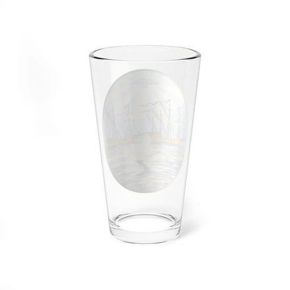 Coat of Arms of Buenos Aires 1649 (Equatorial Guinea) (Coat of Arms) Pint Glass 16oz - Go Mug Yourself