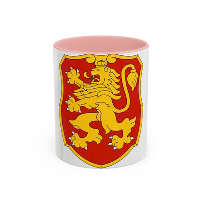 Coat of arms of Bulgaria 2 - Accent Coffee Mug 11oz Pink - Go Mug Yourself