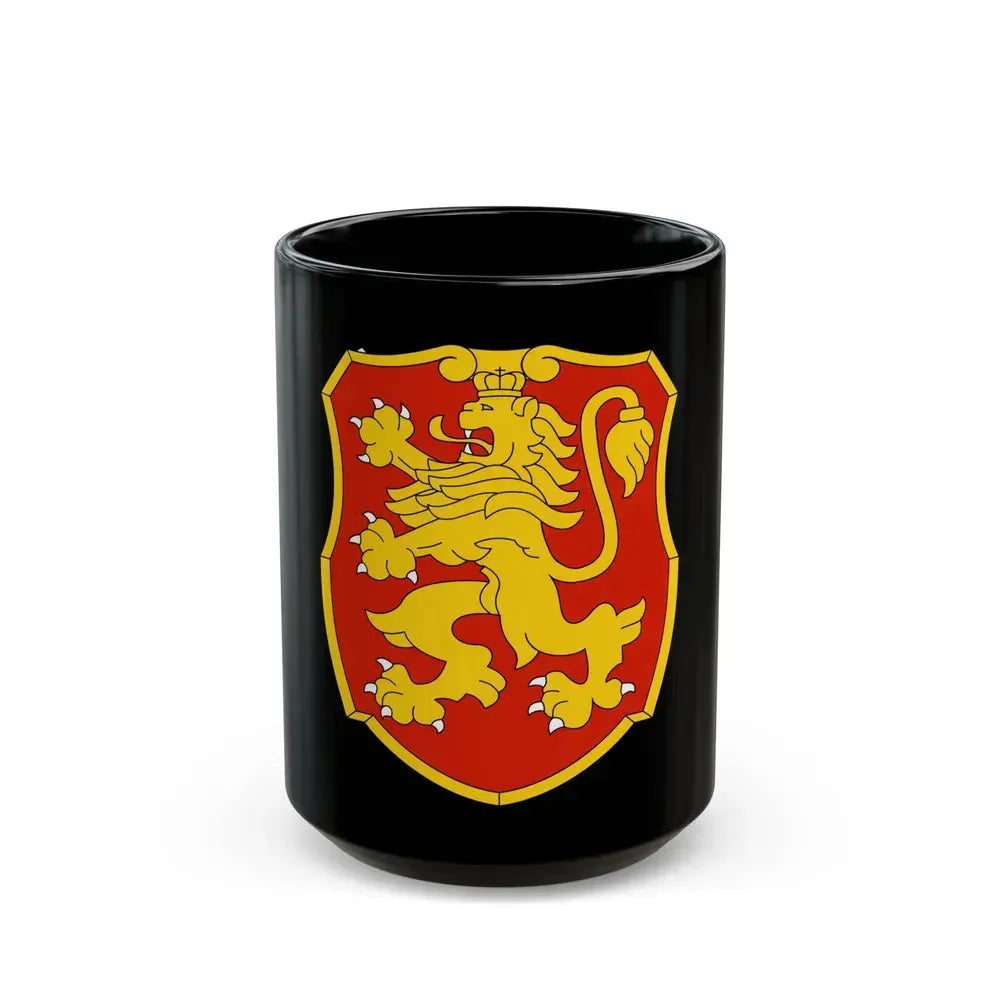 Coat of arms of Bulgaria 2 - Black Coffee Mug 15oz - Go Mug Yourself