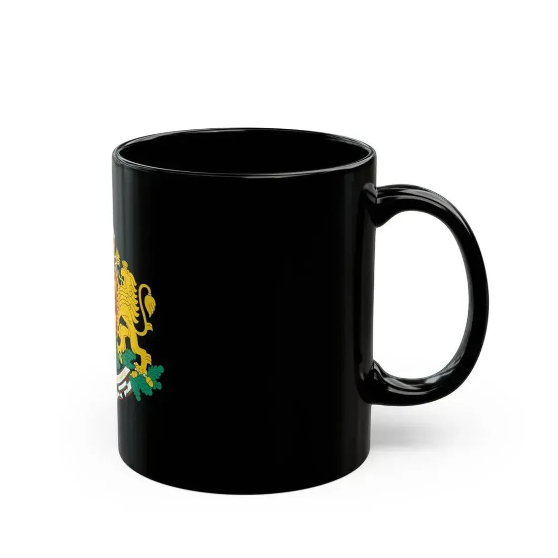 Coat of arms of Bulgaria - Black Coffee Mug - Go Mug Yourself