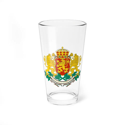 Coat of arms of Bulgaria - Pint Glass 16oz-16oz-Go Mug Yourself